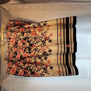 Charter Club floral skirt